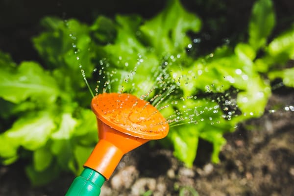 Irrigare l'orto a luglio senza sprecare acqua (né tempo)